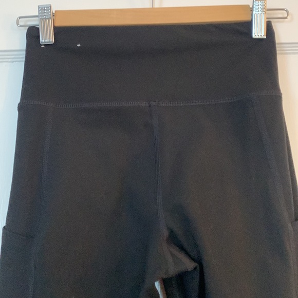 American Eagle Leggings Small Black High-Waisted EUC - Picture 5 of 13
